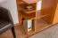 Schreibtisch Rosario 19, Farbe: Erle - 75 x 124 x 51 cm (H x B x T)