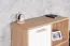 Regal Palpala 03, Farbe: Eiche Sonoma / Weiß - 110 x 80 x 35 cm (H x B x T)