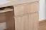 Schreibtisch Olavarria 01, Farbe: Sonoma Eiche - 75 x 110 x 51 cm (H x B x T)