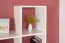Regal Cuarto 09, Farbe: Weiß - 148 x 145 x 29 cm (H x B x T)