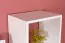Regal Cuarto 09, Farbe: Weiß - 148 x 145 x 29 cm (H x B x T)