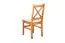 Stuhl Kiefer massiv Vollholz Eichefarben Junco 246 - Abmessungen: 95 x 44 x 49 cm (H x B x T)