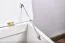 Truhe Kiefer massiv Vollholz Weiß 181 – Abmessung 50 x 87 x 46 cm (H x B x T)