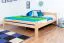 Jugendbett "Easy Premium Line" K4, 200 x 200 cm Buche Vollholz massiv Natur, inkl. Lattenrost
