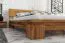 Doppelbett Tasman 04 Wildeiche massiv geölt - Liegefläche: 180 x 200 cm (B x L)