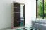 1 Meter breiter Kleiderschrank mit 2 Türen | Farbe: Sonoma Eiche Abbildung