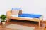 Bettrahmen für Kinder / Kinderbett 90 x 200 cm | Massivholz: Buche | Natur Lackiert | besonders hohe Qualität Abbildung