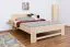 Kinderbett 140 x 200 cm | Massivholz: Buche | Natur Lackiert Abbildung
