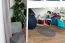 Jugendhochbett 120 x 190 cm | Massivholz: Buche | Weiß Lackiert | umbaubar in Einzelbett | Premium-Qualität | inkl. Rollrost Abbildung