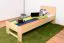 Bettrahmen für Kinder / Kinderbett 80 x 200 cm | Massivholz: Buche | Natur Lackiert Abbildung