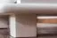 Kleiderschrank | 1 Drehtür | mit Kleiderstange | 47 cm breit | Massivholz | Farbe: Weiß Abbildung