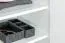 80 cm breiter Kleiderschrank mit 2 Türen | Farbe: Weiß Abbildung