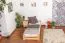 Kinderbett 90 x 200 cm | Massivholz: Kiefer | Natur Lackiert | inkl. Rollrost Abbildung