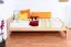 Bettrahmen für Kinder / Kinderbett 100 x 200 cm | Massivholz: Buche | Natur Lackiert Abbildung