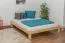 Bett Kiefer 160 x 200 cm Natur Abbildung