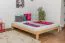 Bettgestell Kiefer 160 x 200 cm Natur Abbildung