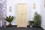 Echtholz-Schrank, Farbe: Natur 190x90x60 cm Abbildung