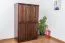 Kiefer-Schrank Landhaus, Farbe: Nuss 190x120x60 cm Abbildung