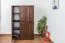 Massivholz-Schrank, Farbe: Nuss 190x120x60 cm Abbildung