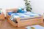 Bett 160 x 200 cm Buche Natur Abbildung