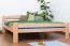 Buche Massivholz Bettgestell 160 x 200 cm Natur Abbildung