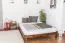 Bett 160 x 200 cm Kiefer Nuss Abbildung