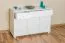 Dielenschrank niedrig, Kommode, Flurschrank, 121 cm breit Abbildung