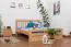 Buche Holzbett 160 x 200 cm Natur Abbildung