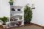 Standregal, 85 cm breit, Buche Holz-Massiv, Farbe: Weiß Abbildung