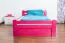 Holzbett Bettgestell Buche 120 x 200 cm Rosa Abbildung