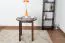 Esstisch 70x70 cm Kiefer massiv, Farbe: Nuss Abbildung