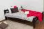 Massivholz Bettgestell Buche 120 x 200 cm Schokobraun Abbildung