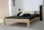 Kiefer Massivholz Bettgestell 140 x 200 cm Natur Abbildung