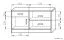 Garderobe Paseh 25, Farbe: Sonoma Eiche - Abmessungen: 200 x 90 x 36 cm (H x B x T)