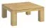 Wohnzimmertisch Eiche massiv Farbe: Natur 48x90x90 cm Abbildung