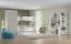 Schreibtisch 28, Farbe: Weiß / Creme - Abmessungen: 74 x 125 x 60 cm (H x B x T)
