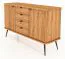Kommode Rolleston 15 Kernbuche massiv geölt - Abmessungen: 87 x 144 x 46 cm (H x B x T)