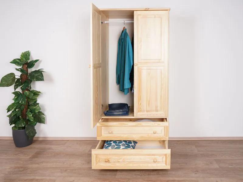 Massivholz Schrank 60 tief