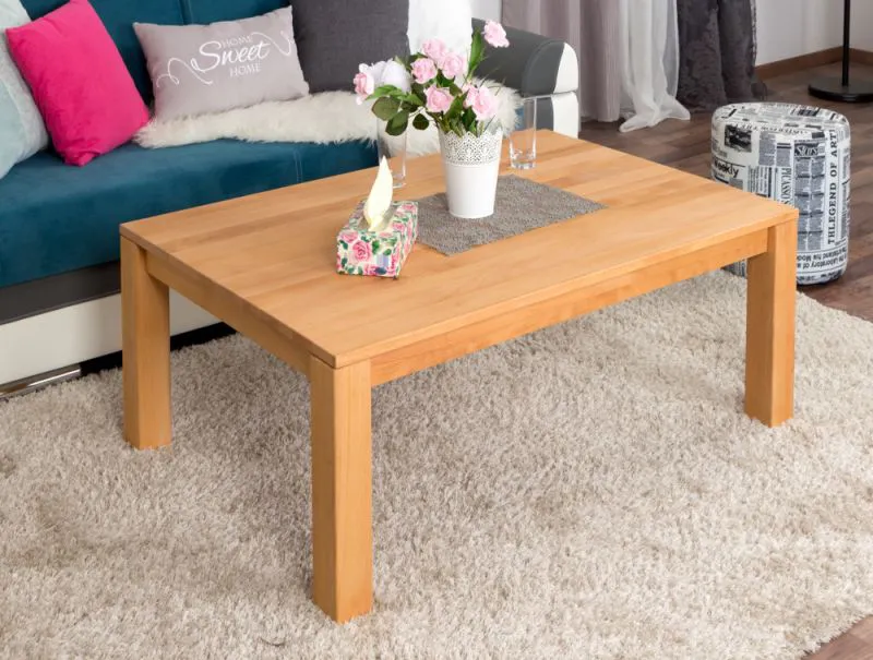 Couchtisch Wooden Nature 120 Kernbuche massiv - 120 x 80 x 45 cm (B x T x H)