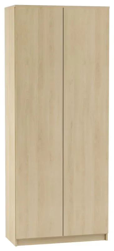 Drehtürenschrank / Kleiderschrank Kiunga 13, Farbe: Buche - Abmessungen: 200 x 82 x 60 cm (H x B x T)