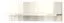 Hängeregal / Wandregal Garim 40, Farbe: Beige Hochglanz - 30 x 90 x 21 cm (H x B x T)
