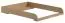 Wickelaufsatz Peetu, Farbe: Eiche - Abmessungen: 10 x 59 x 78 cm (H x B x T)