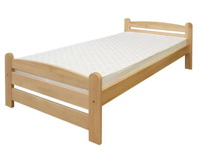 Holzbett Bettgestell Buche 160 x 200 cm Natur Abbildung