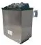 Sauna "Tjara 1" SET mit Energiespartür - Farbe: Natur, Ofen externe Steuerung easy 9 kW - 193 x 184 x 209 cm (B x T x H)