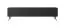 TV-Unterschrank mit modernen Lamellen Design Sloughia 12, Farbe: Schwarz, ABS-Kantenschutz, Griffe & Beine: Metall, Maße: 51 x 200 x 38 cm, sehr robust