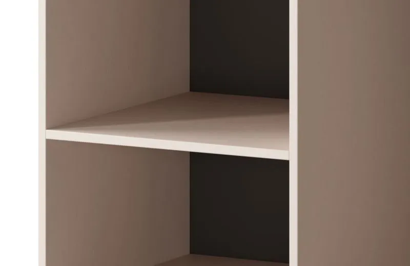 Einlegeböden für Kleiderschrank Bainton, 4er Set, in Beige
