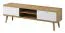 TV-Unterschrank Maryhill 04, Farbe: Eiche Riviera / Weiß - Abmessungen: 50 x 160 x 40 cm (H x B x T)