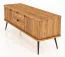 Kommode Rolleston 09 Kernbuche massiv geölt - Abmessungen: 57 x 144 x 46 cm (H x B x T)