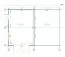 Einzelgarage mit Carport GR 78 | Fichten- und Kiefernholz | Grundfläche 42,31 m² | Holzgarage mit Anbaudach | Doppelflügeltor, Doppelfenster und Einzeltür
