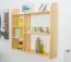 Hängeregal, Wandregal, Bücherregal - 100 cm breit, Kiefer Massivholz, Farbe: Natur Abbildung